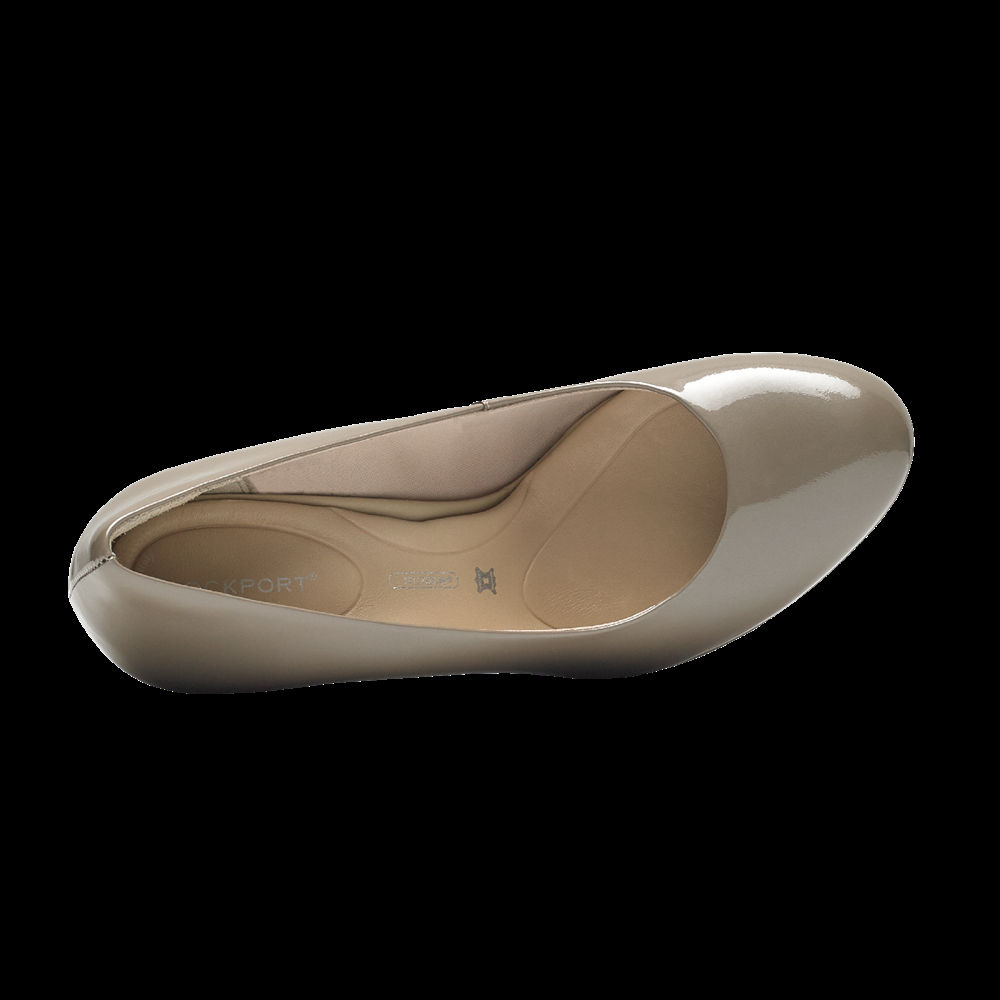 Sapatos De Salto Rockport Mulher Cinzentas - Seven To 7 Ally Plain - 58179WUEO